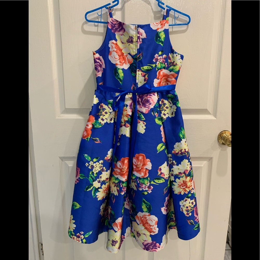 Rare Editions Girls floral dress size 14